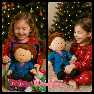 Vintage Collectable 1997 Talking Rosie Doll